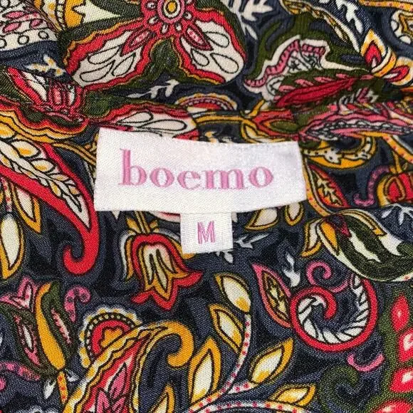 Anthropologie Boemo Maxi Dress  Hippy Boho M - Picture 5 of 7